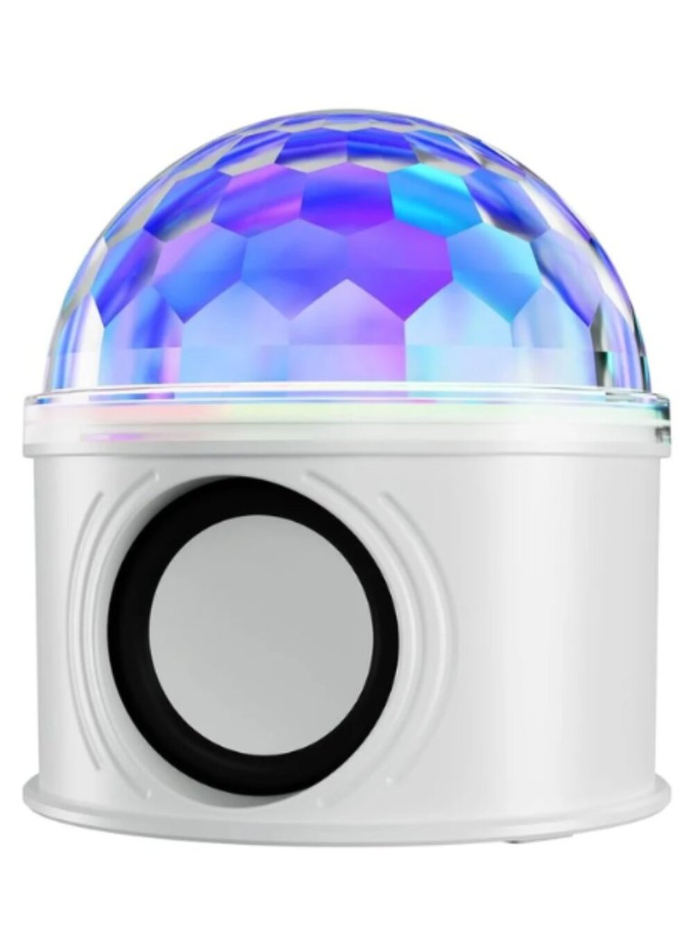 Skylar Rotating Mirrored Disco Ball Light & Bluetooth Party Speaker - 6 Light Mo